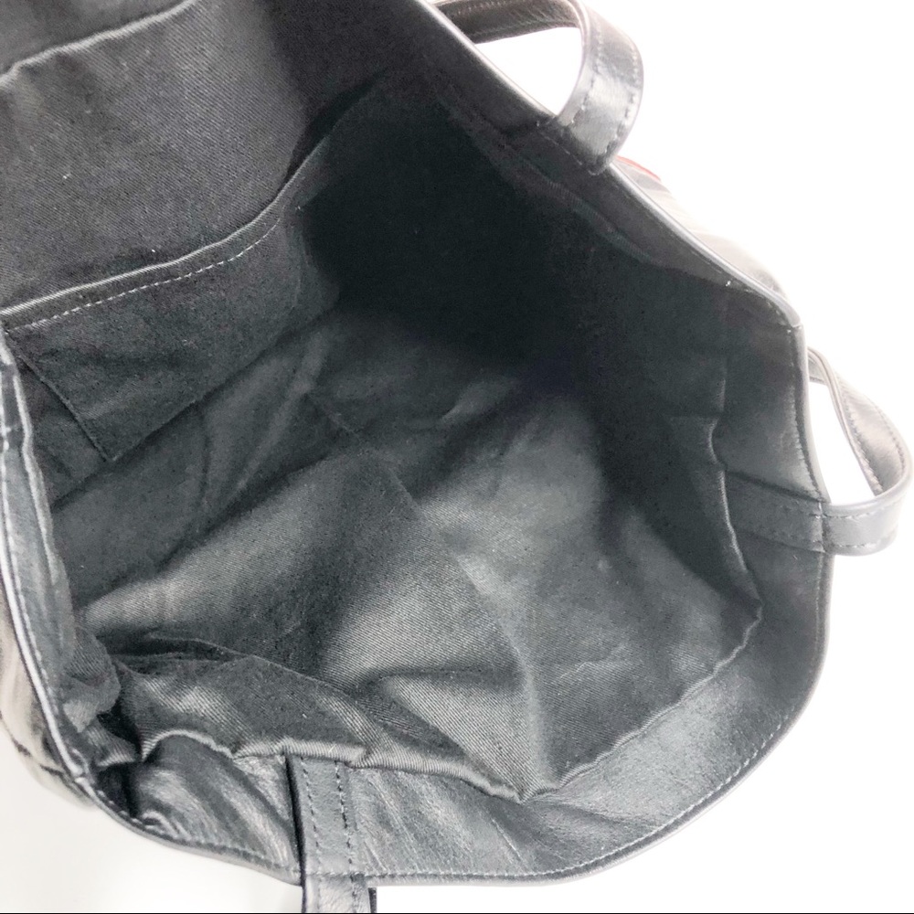 PITTARDS England Leather Suede Book Bag Maroon - Picture 4 of 7